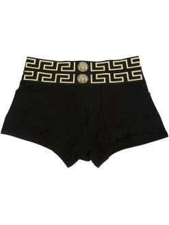 Versace boxer à taille Greca