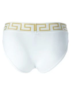 Versace slip à taille Greca