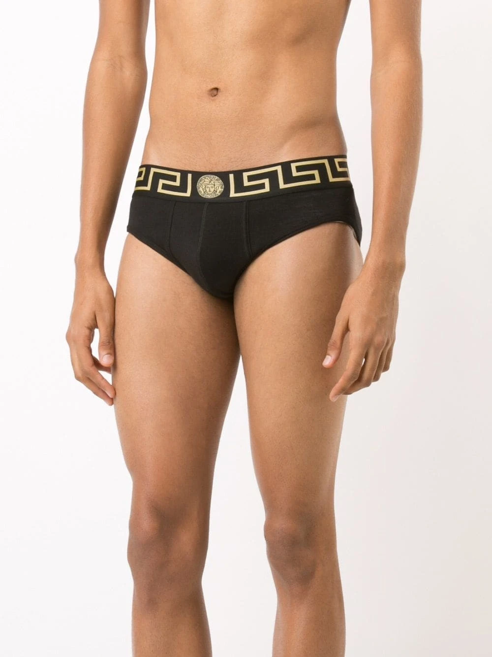 Prix Acceptable Versace Slip Greca slips & boxers homme 4 Versace slip Greca