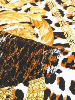 Versace printed neck scarf