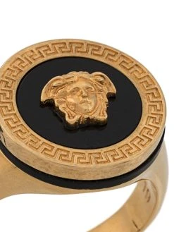Versace bague à détail Medusa
