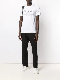 Versace t-shirt à logo imprimé