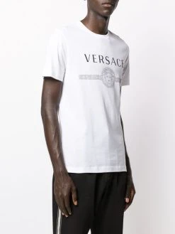 Versace t-shirt à logo imprimé