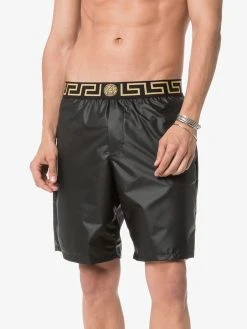 Versace short de bain à logo