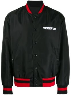 Versace veste bomber à logo