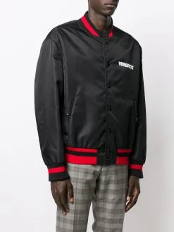 Versace veste bomber à logo