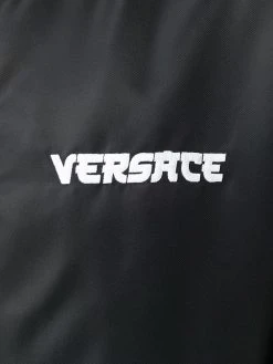 Versace veste bomber à logo