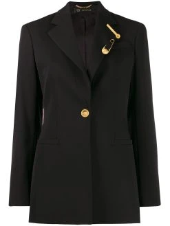 Versace blazer long classique