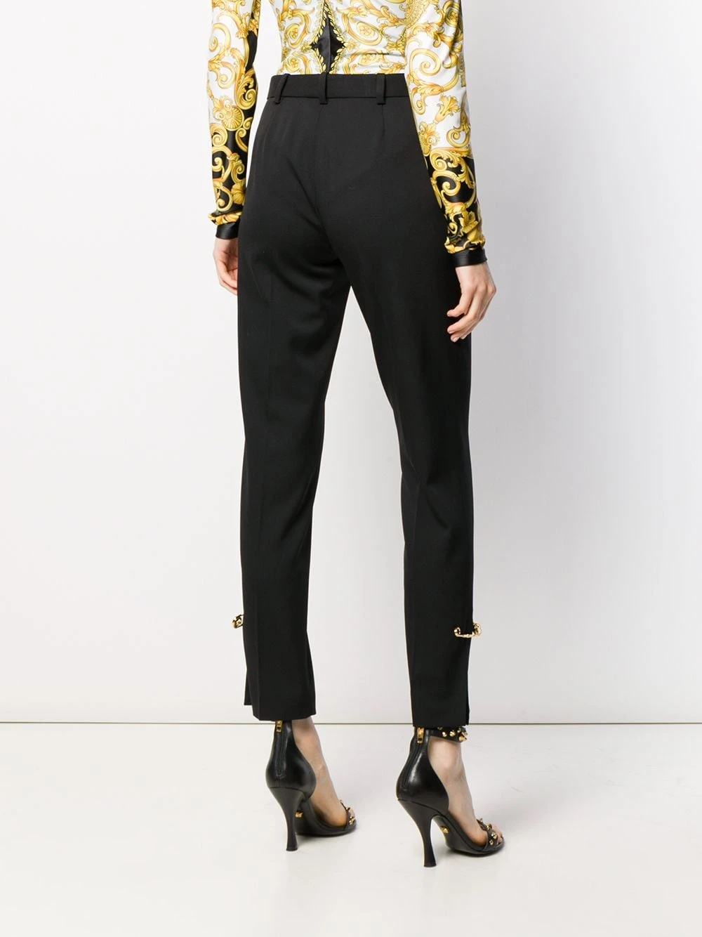 Versace Pantalon de costume à épingles à nourrice Se Vend Bas Prix pantalons de costume femme 6 Versace pantalon de costume à épingles à nourrice