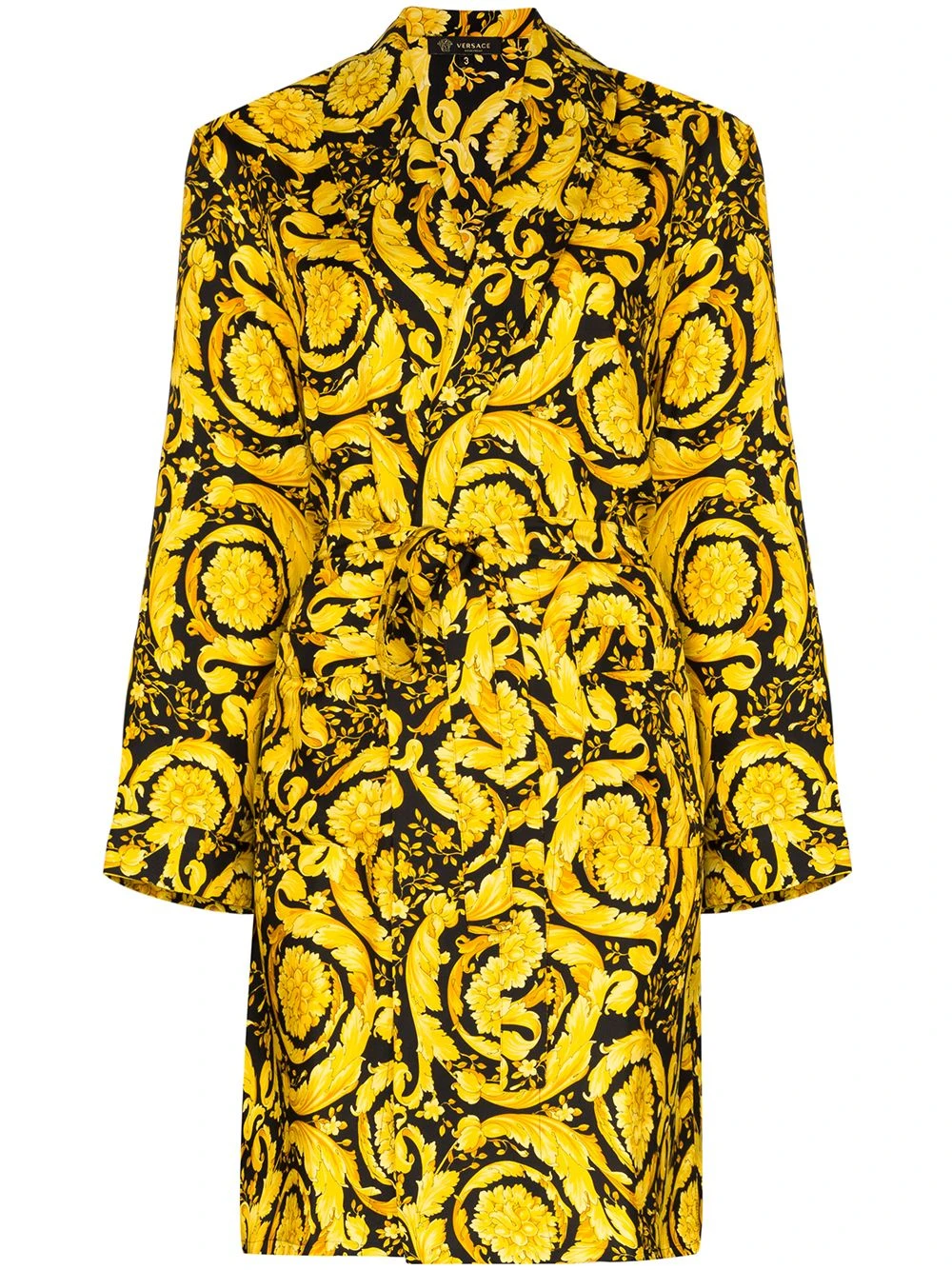 Produit de première qualité Versace Robe de chambre à imprimé baroque robes de chambre et peignoirs femme 3 Versace robe de chambre à imprimé baroque