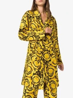 Produit de première qualité Versace Robe de chambre à imprimé baroque robes de chambre et peignoirs femme 9 Versace robe de chambre à imprimé baroque