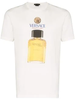 Versace t-shirt à logo imprimé