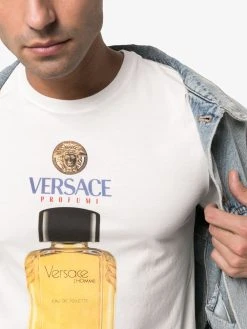 Versace t-shirt à logo imprimé