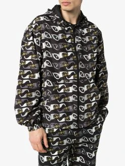Versace veste à capuche imprimée