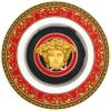 Versace assiette ronde Medusa Head (18 cm)