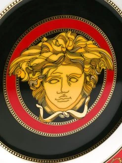 Versace assiette ronde Medusa Head (18 cm)