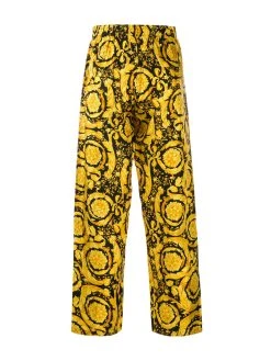 Versace bas de pyjama à imprimé baroque