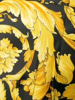 Versace robe de chambre à imprimé baroque