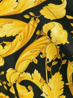 Versace peignoir à imprimé baroque