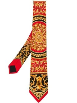 Versace foulard à imprimé baroque