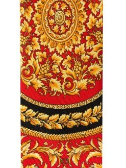 Versace foulard à imprimé baroque