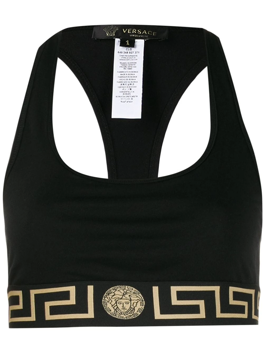 Versace Soutien gorge Medusa Greek Key Bon Rapport Coût-Efficacité soutiens-gorge femme 3 Versace soutien-gorge Medusa Greek Key