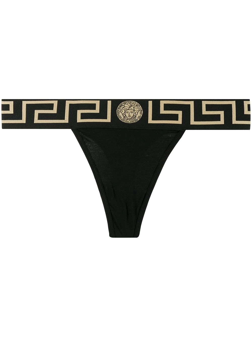Prix Incroyables Versace String Medusa Greek Key culottes & strings femme 2 Versace string Medusa Greek Key