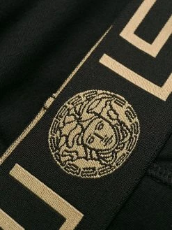 Versace boxer à bande Medusa Greek Key