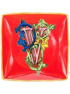 Versace assiestte Holiday Alphabet'V'