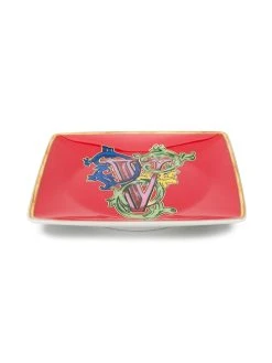 Versace assiestte Holiday Alphabet 'V'