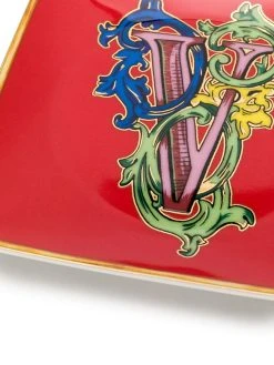 Versace assiestte Holiday Alphabet 'V'