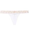 Versace String à détail Greca qualité absolue culottes & strings femme 1 Versace string à détail Greca