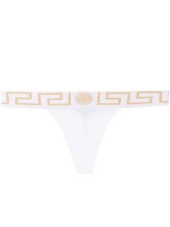 Versace string à détail Greca