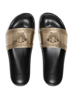 Versace claquettes embossées Medusa