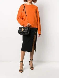 Versace sac porté épaule matelassé Virtus