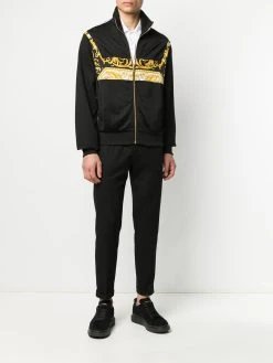 Versace veste bomber à détails baroques