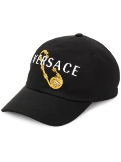 Versace casquette à logo brodé