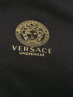 Versace t-shirt à logo imprimé