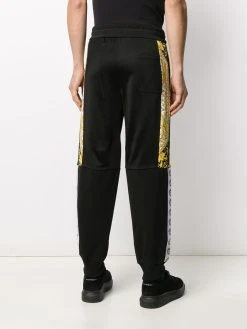 Versace pantalon de jogging à logo baroque