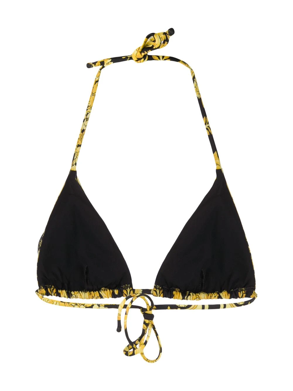 Assurance De l’Authenticité Versace Haut de bikini à imprimé baroque bikinis femme 4 Versace haut de bikini à imprimé baroque