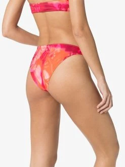 Versace bas de bikini à effet tie dye