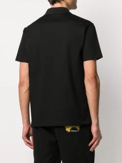 Versace polo à logo brodé