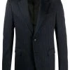 Prix Allégé Versace Blazer à fines rayures blazers homme 1 Versace blazer à fines rayures