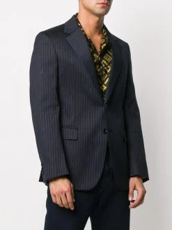 Prix Allégé Versace Blazer à fines rayures blazers homme 9 Versace blazer à fines rayures