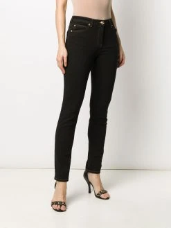 Versace jean skinny à motif Medusa