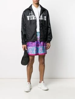 Versace veste à logo imprimé