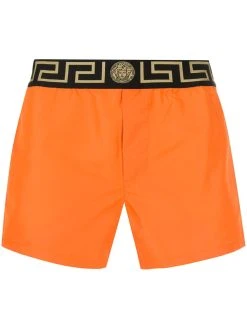 Versace boxer à bande Greca