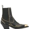 Versace bottines à détails de clous