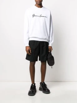 Versace sweat à logo imprimé