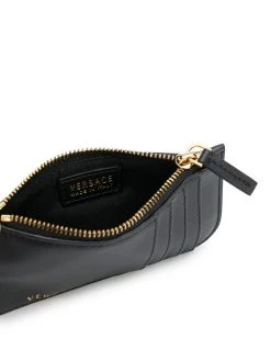 Versace porte-monnaie à plaque logo